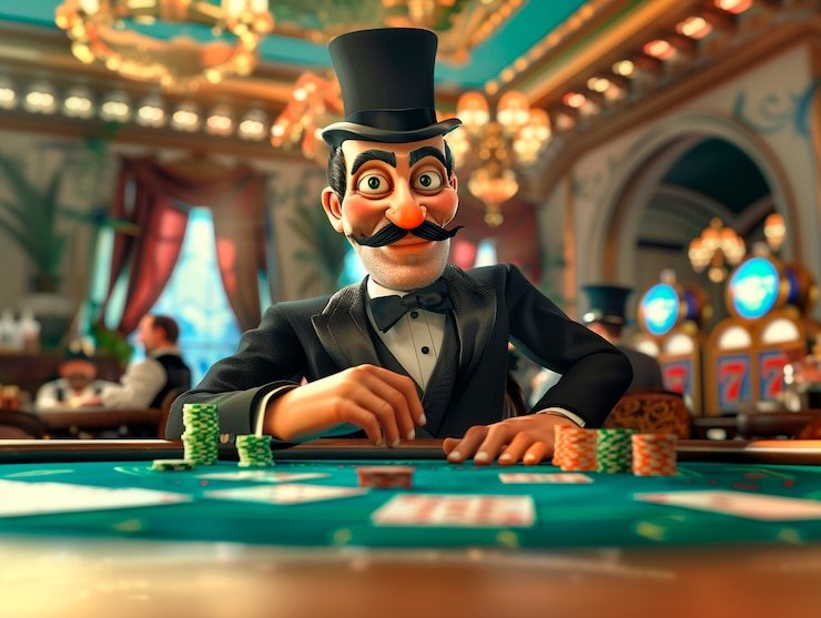Antarmuka aplikasi tokek slot yang menampilkan menu permainan dan opsi login